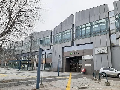 帯広駅まで1100m