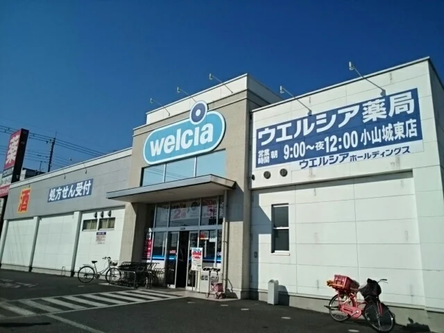 ウエルシア小山城東店まで400m