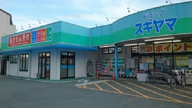 ドラッグスギヤマ新城店様まで550m