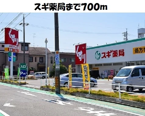スギ薬局北内店まで700m