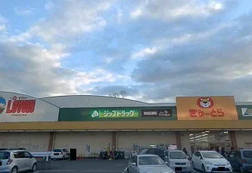 ぎゅーとらまで550m