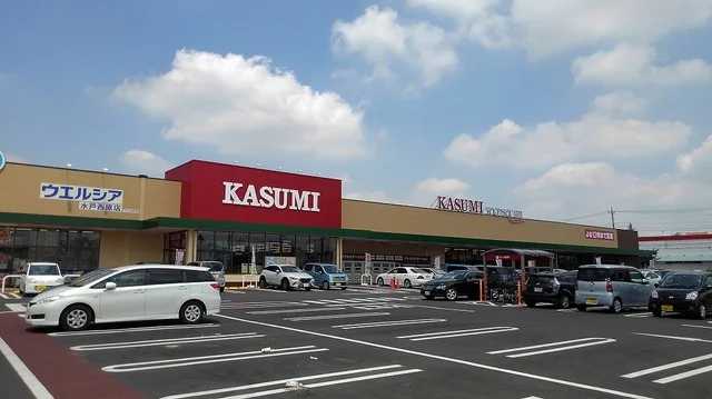 カスミフードスクエア水戸西原店まで600m