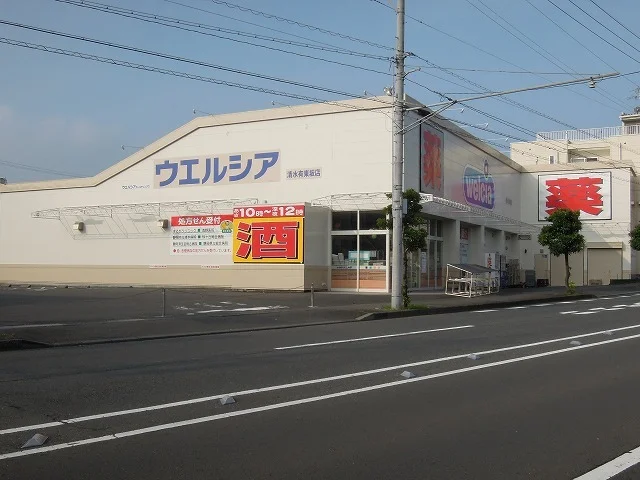 ウエルシア清水有東坂店まで1700m