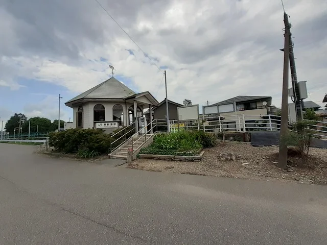 東新津駅まで550m