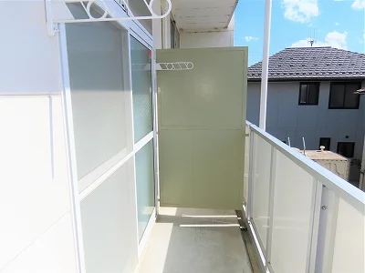 洗濯物を外干しできます