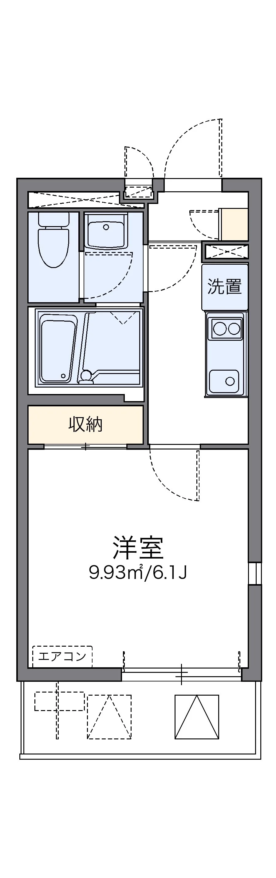 代表的な間取のため実際の間取とは異なる場合があります