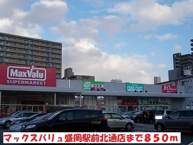マックスバリュ盛岡駅前北通店まで850m