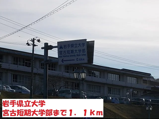 岩手県立大学宮古短期大学部まで1100m