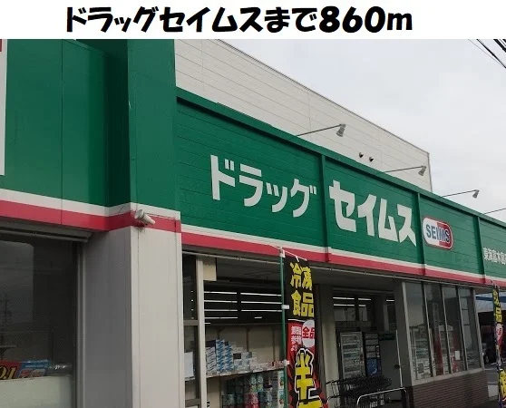ドラッグセイムス東海富木島店まで860m