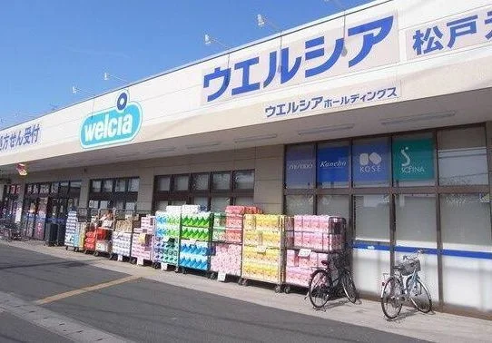 ウエルシア松戸元山店まで400m