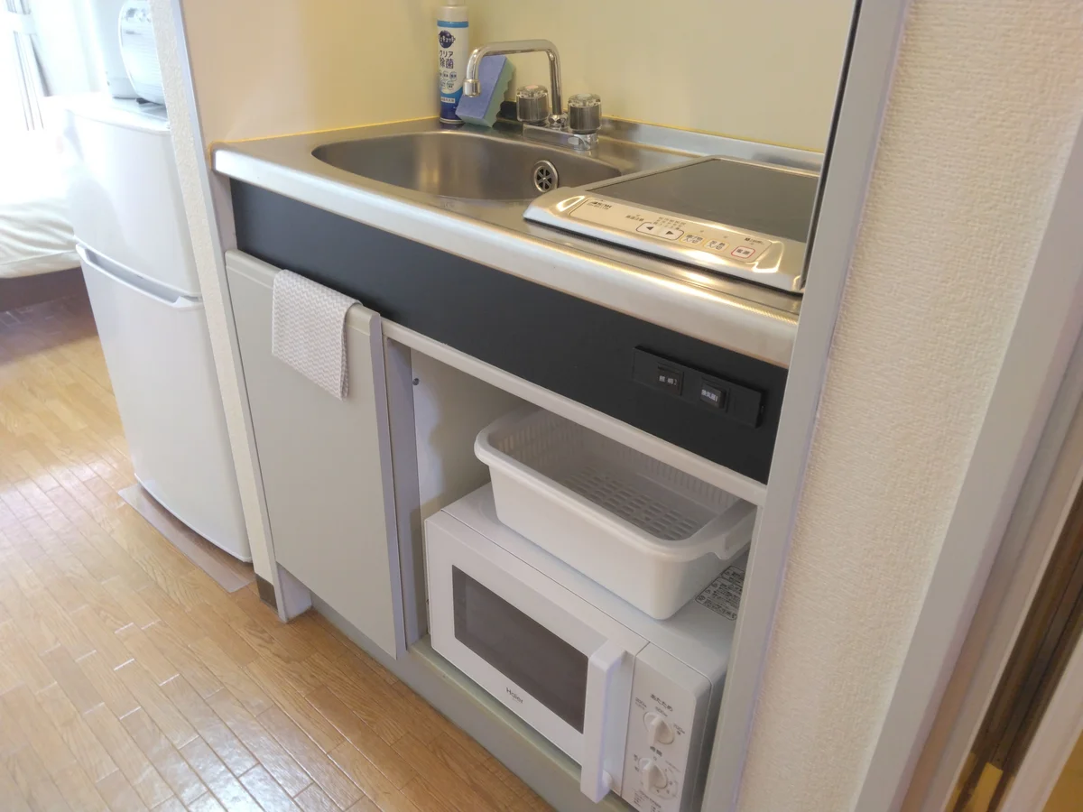 IHコンロ/電子レンジ/水切りカゴ