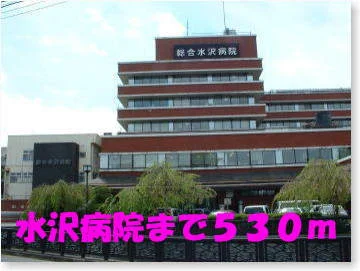 水沢病院まで530m