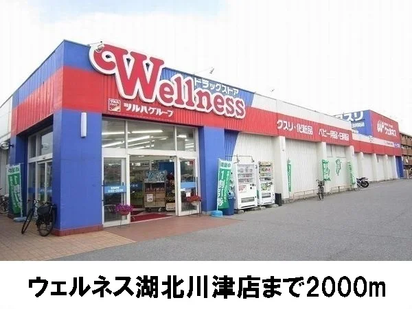 ウェルネス川津店まで2000m