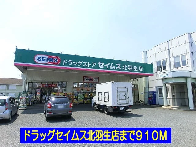 ドラッグセイムス北羽生店まで910m