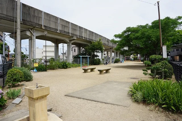 北佐古緑地まで150m