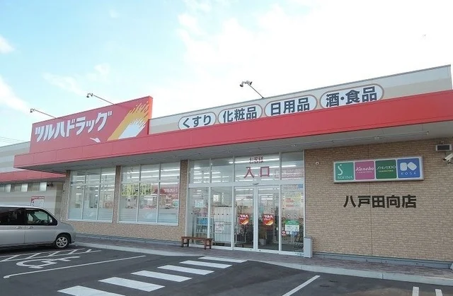 ツルハドラッグ八戸田向店まで800m