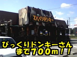 びっくりドンキーまで700m