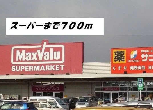 マックスバリュー・サンドラッグまで700m