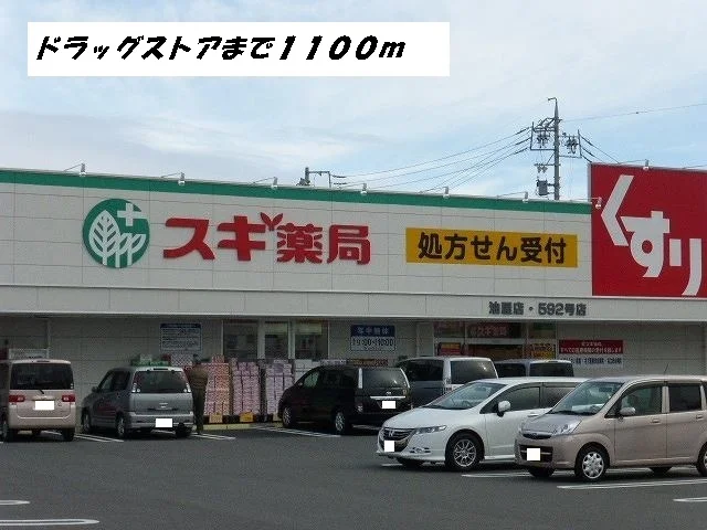 スギ薬局まで1100m