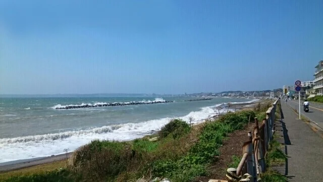 野比海岸まで250m