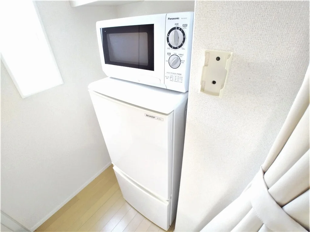 レンジと冷蔵庫