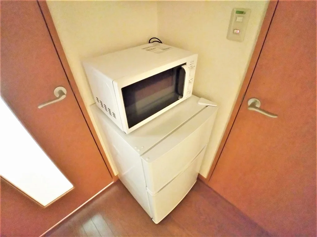 電子レンジと冷蔵庫