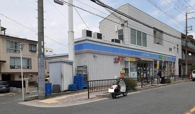 ローソン様まで420m