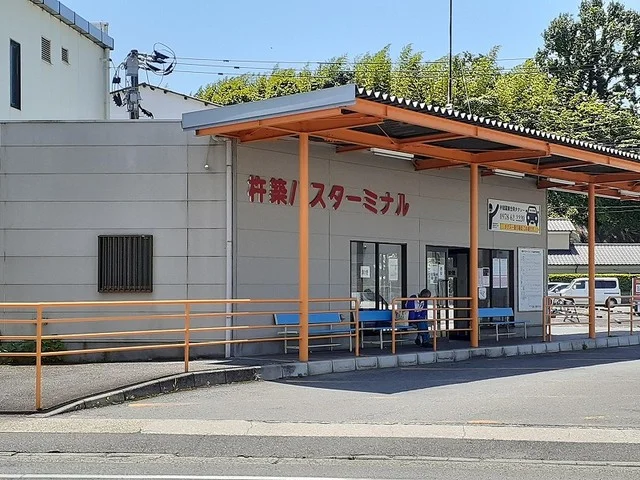 杵築バスターミナルまで1100m