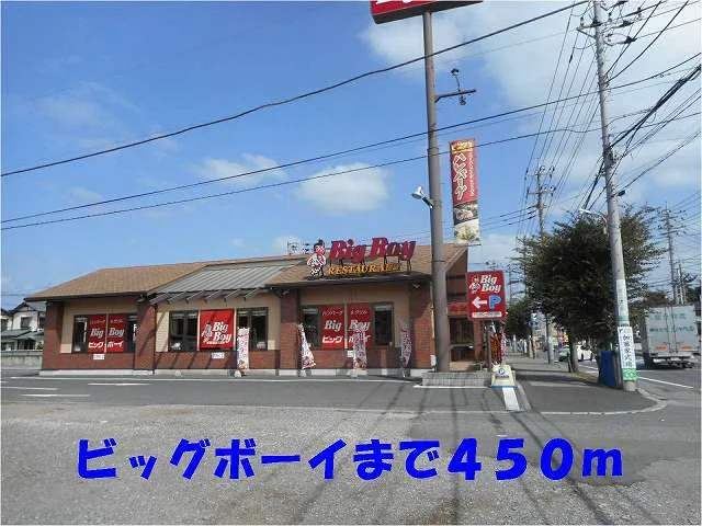 ビッグボーイまで450m