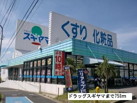ドラッグスギヤマまで750m