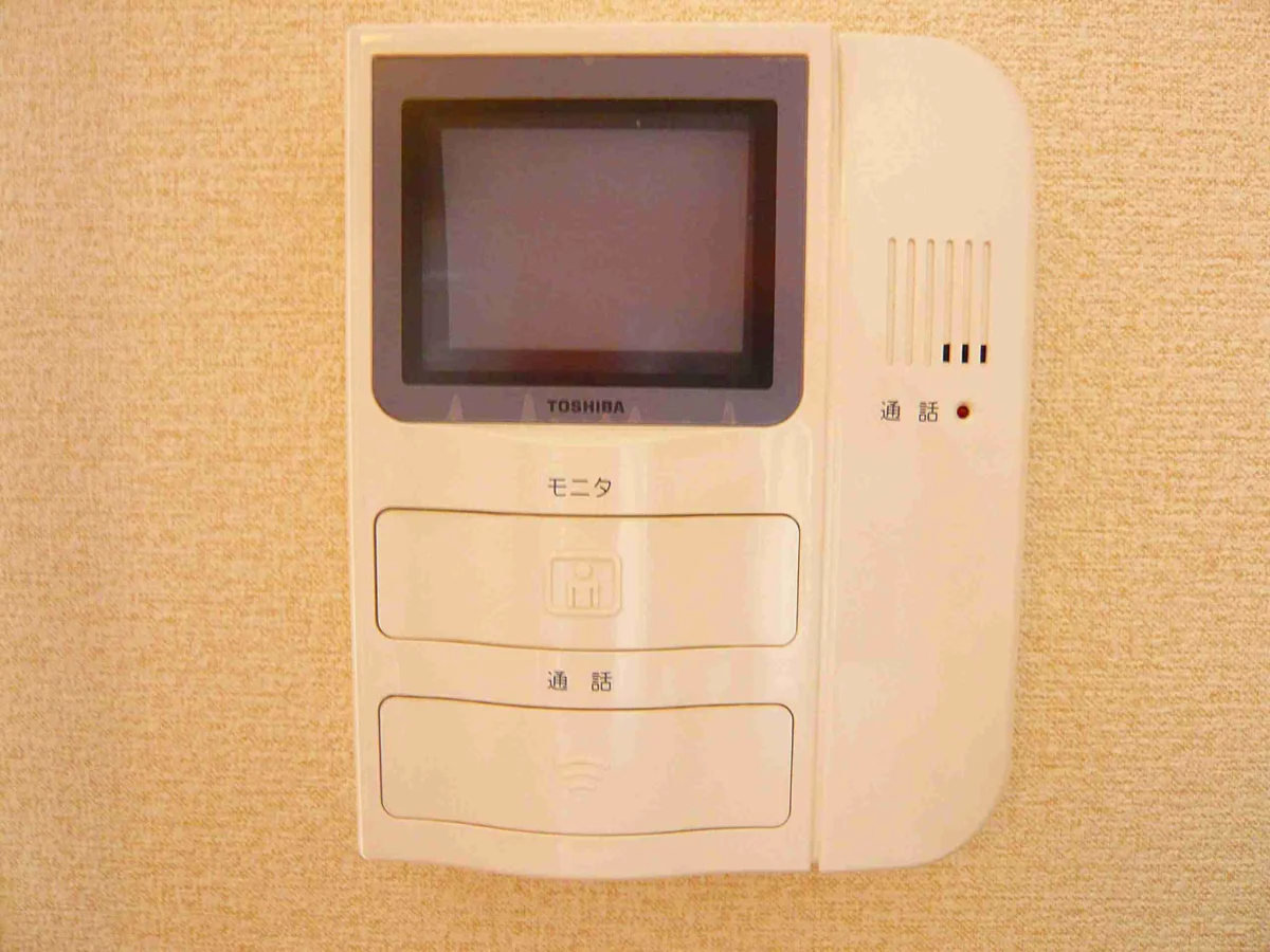 モニター付きインターホン！