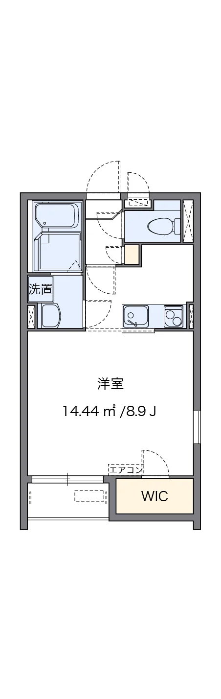 代表的な間取のため実際の間取とは異なる場合があります