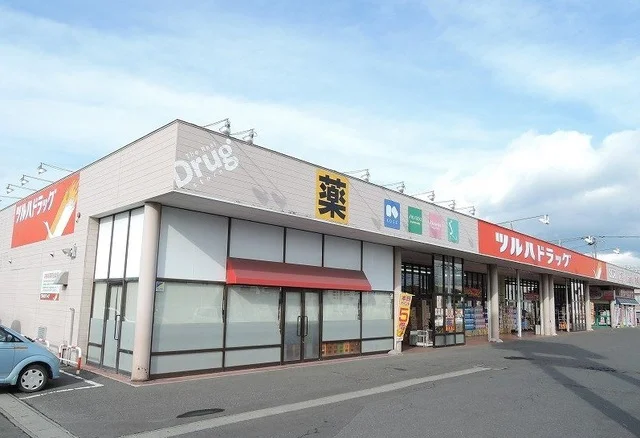 ツルハドラッグみなと店まで950m