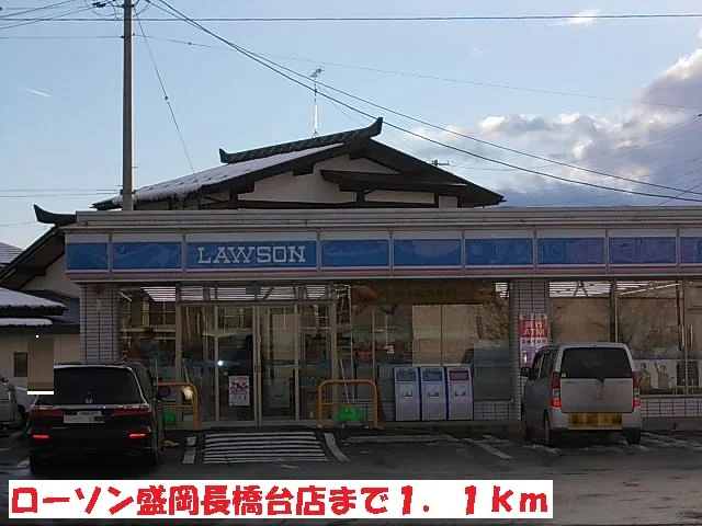 ローソン盛岡長橋台店まで1100m