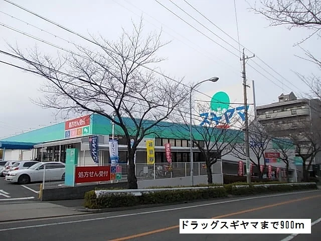 ドラッグスギヤマまで900m