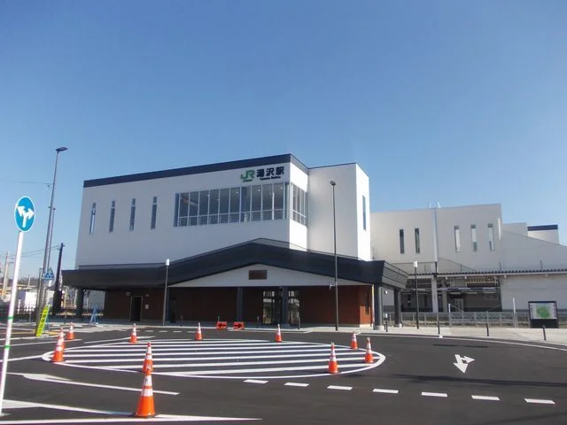 ＪＲ湯沢駅　西口まで500m