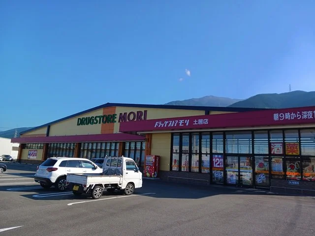 ドラッグストアモリ土居店まで334m