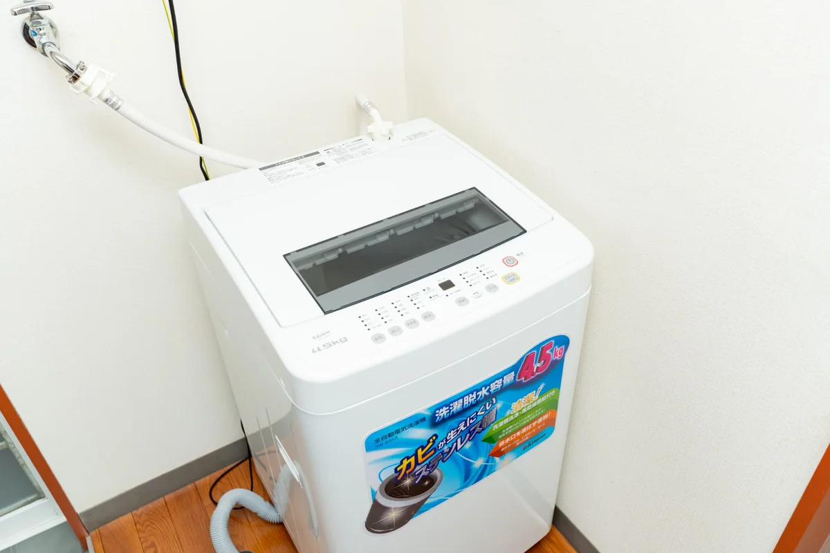 洗濯機ございます。