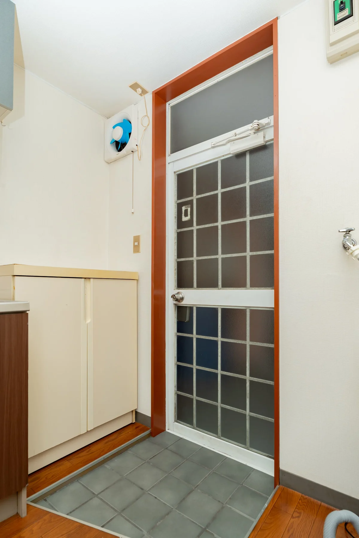 下足箱あります。