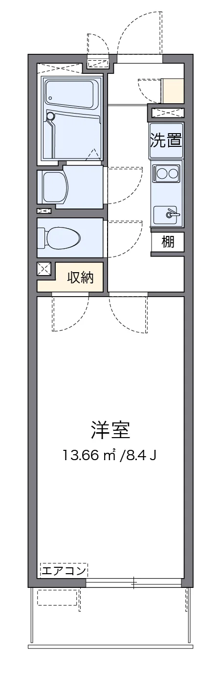 代表的な間取のため実際の間取とは異なる場合があります
