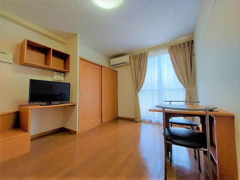 1Ｆのお部屋はフローリングです。