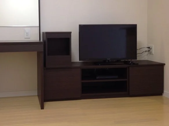 お部屋によって壁の色が違う場合がございます。