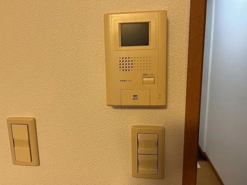 モニターホン標準設置♪