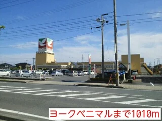 ヨークベニマルまで1010m