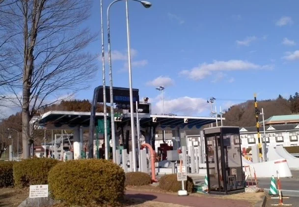 二本松インターチェンジまで3200m