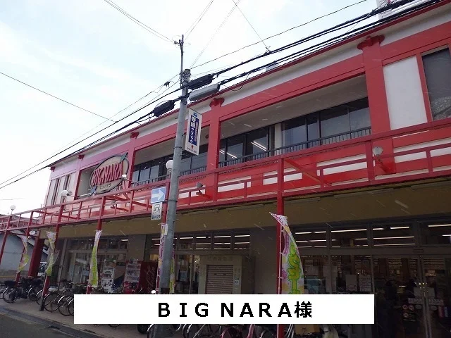 ビッグ・ナラまで700m