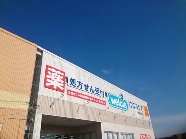 ウエルシア様まで1070m