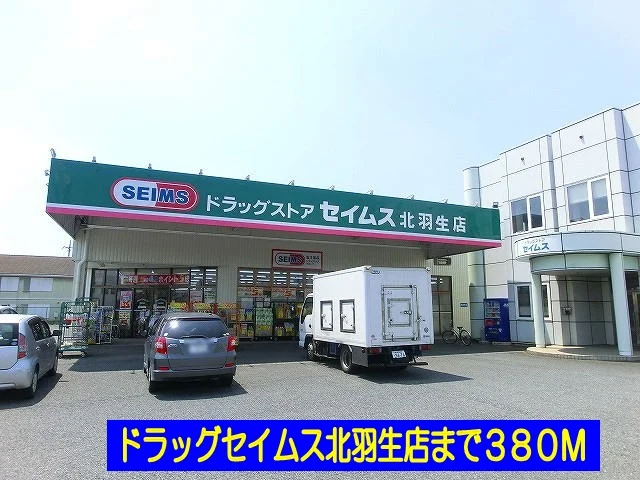 ドラッグセイムス北羽生店まで380m