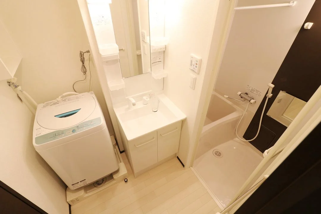 独立洗面台を完備しており女性の方にはおススメです。