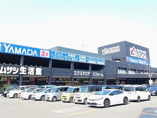 ムサシまで900m